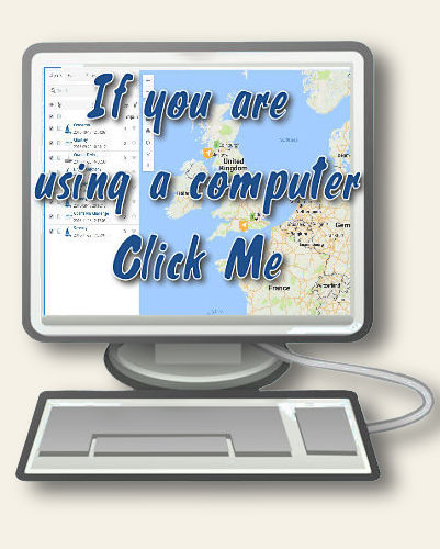Live GPS tracking demo on desktop computer